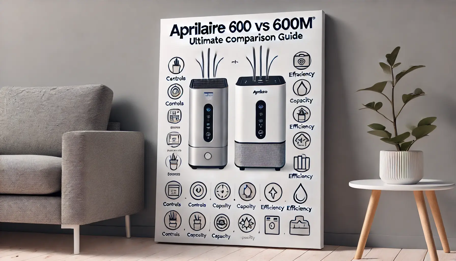 Aprilaire 600 Vs 600m