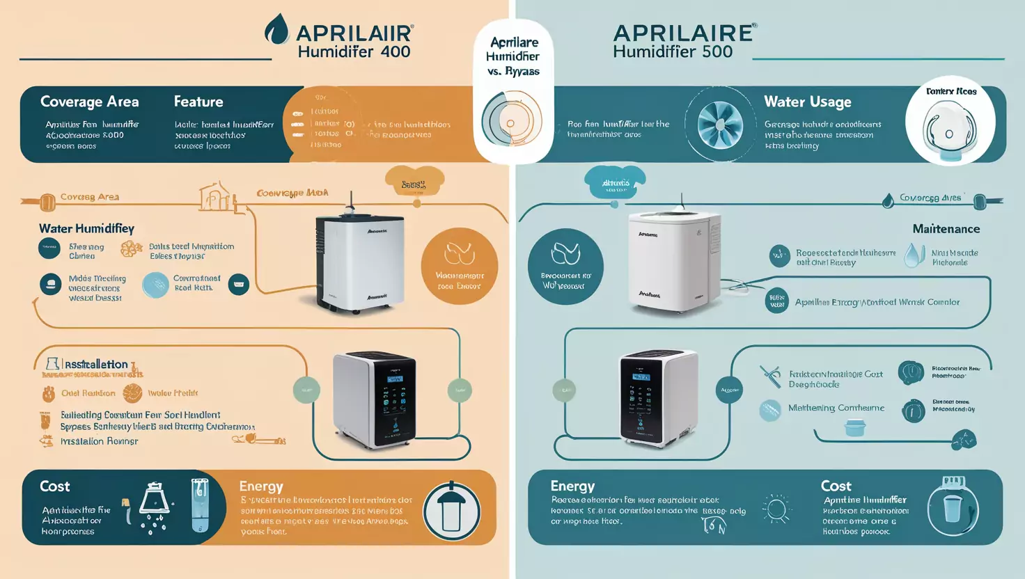 Aprilaire Humidifier 400 Vs 500